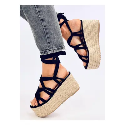 Espadrilky na platformě MANON Barva: Černá