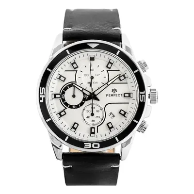 Pánské hodinky PERFECT CH02L - CHRONOGRAF (zp351a) + BOX Barva (Varianta): tay-18369-uniw