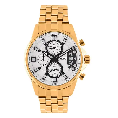 Pánské hodinky PERFECT M504CH-01 - CHRONOGRAF (zp383a) + BOX Barva (Varianta): tay-25103-uniw