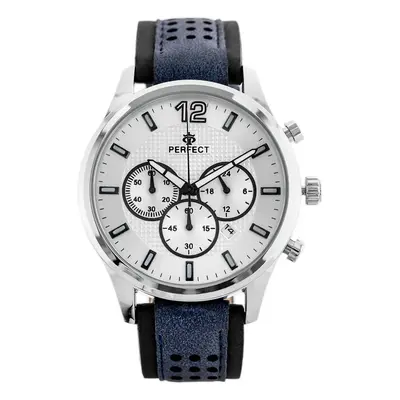 Pánské hodinky PERFECT CH01L - CHRONOGRAF (zp354a) + BOX Barva (Varianta): tay-18385-uniw