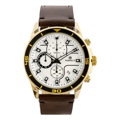 Pánské hodinky PERFECT CH02L - CHRONOGRAF (zp351a) + BOX Barva (Varianta): tay-18370-uniw