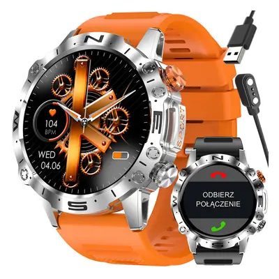 SMARTWATCH Pánské GRAVITY GT20-1 - AMOLED, DODATEČNÝ PÁSEK (sg024a) Barva (Varianta): tay-50604-