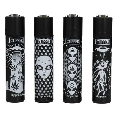 Celá sada Clipper zapalovačů 420 Aliens