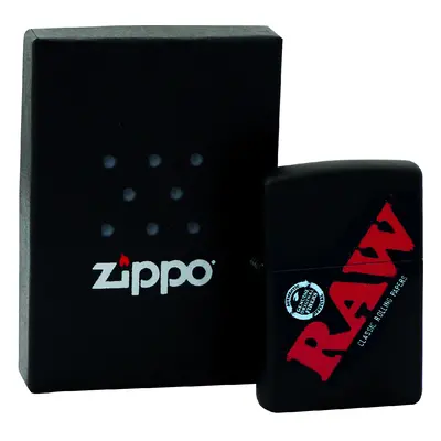 Benzínový zapalovač Zippo RAW Varianty: RAW Red