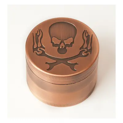 WeedShop Měděná drtička ø 50 mm Varianty: Skull drtička