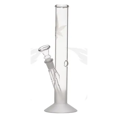 Skleněný rovný mini bong 26 cm