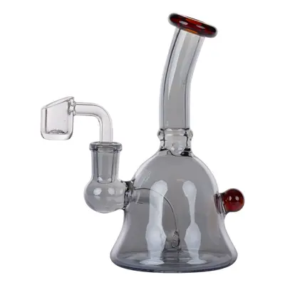 Bong Clear Bubbler s olejovým kotlíkem