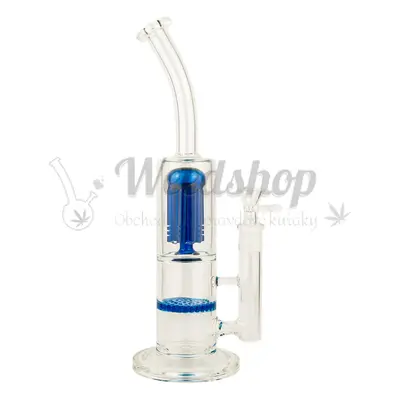 WeedShop Skleněný bong 6-arm s Honeycomb perkolátorem