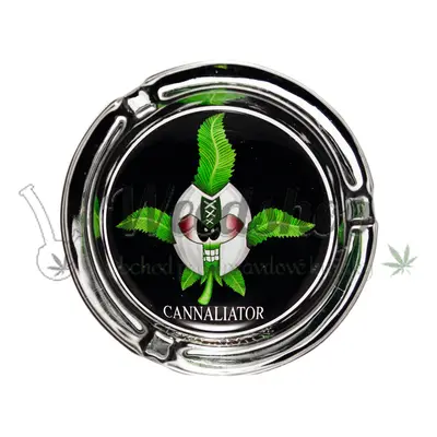 WeedShop Malý skleněný popelník - Canna Heroes Varianty: CannaLiator