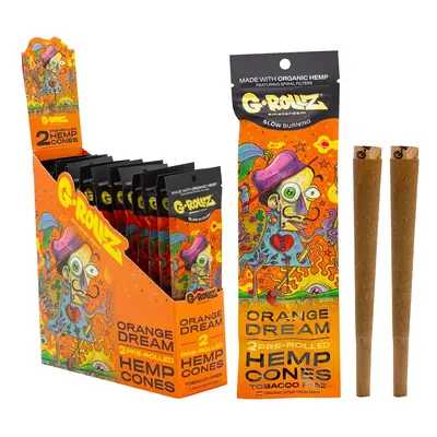 G-ROLLZ Blunt 2x Orange Pre-Rolled Hemp Cones