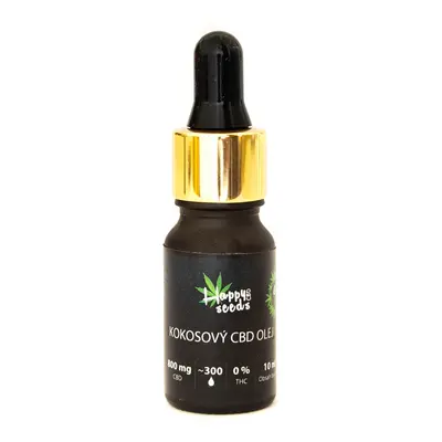 MCT kokosový CBD olej 8% od Happy seeds Obsah: 10 ml