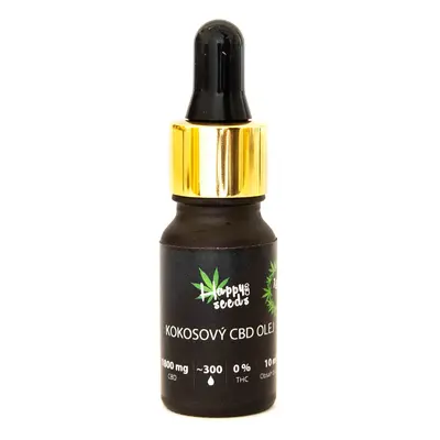 MCT kokosový CBD olej 18% od Happy seeds 30 ml Obsah: 30 ml