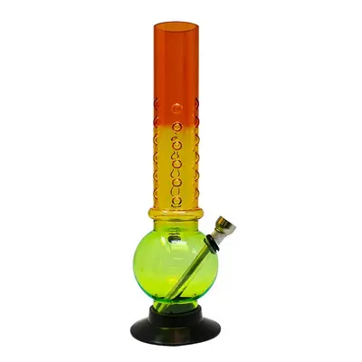 WeedShop Barevný akrylový bong s baňkou 32cm