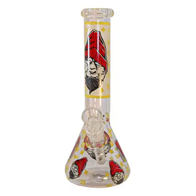 WeedShop Skleněný bong Monkey Yellow fosforový