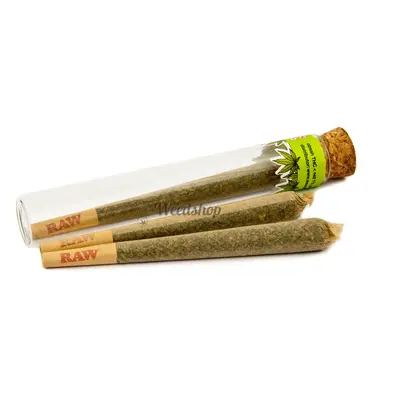 Weedshop Pre-rolls Předrolovaný CBD joint ve skleněném obalu