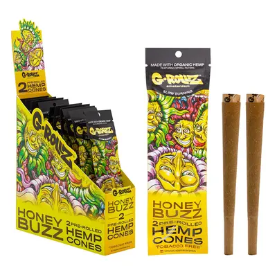 G-ROLLZ Blunt 2x Honey Pre-Rolled Hemp Cones