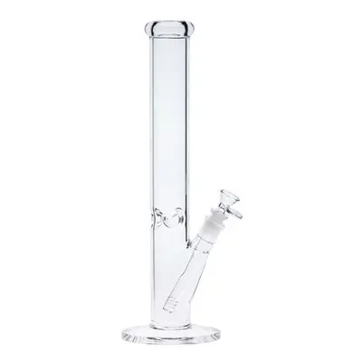 WeedShop Skleněný bong 40 cm rovný