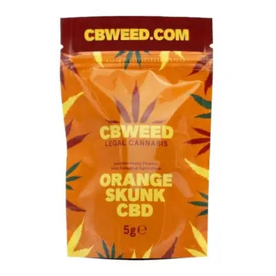 CBD konopí - Orange Skunk - CBWEED - 0,2% THC Váha: 2 g