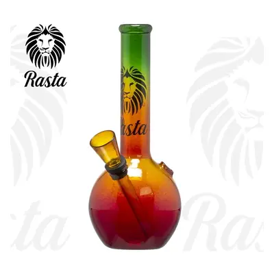 Skleněný mini bong Rasta 16 cm