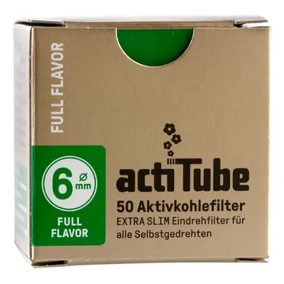 ActiTube extra slim filtry s aktivním uhlím 50 ks