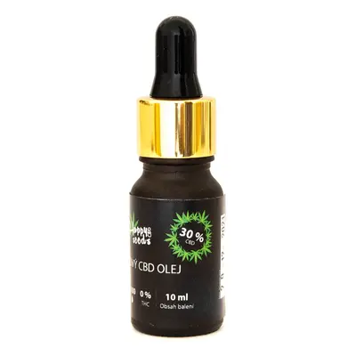 MCT kokosový CBD olej 30 % CBD od Happy seeds Obsah: 30 ml