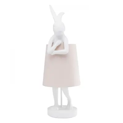 KARE Design Stolní lampa Animal Rabbit White