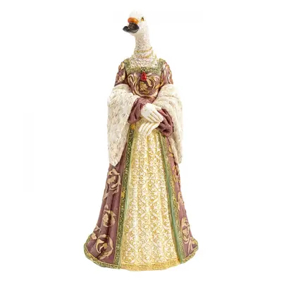 KARE Design Soška Lady Duck - bílá, 31cm