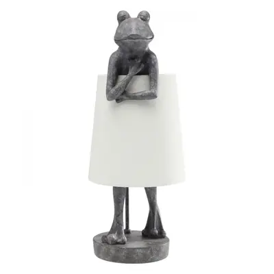 KARE Design Stolní lampa Animal Frog Grey