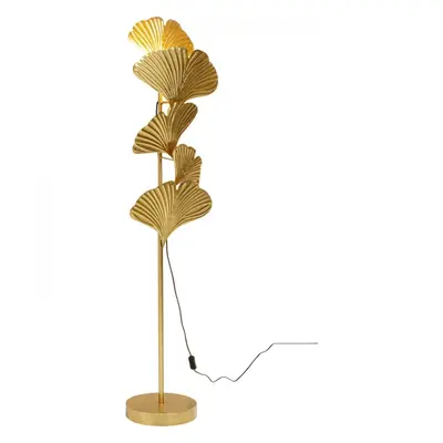 KARE Design Stojací lampa Yuva - zlatá, 160cm