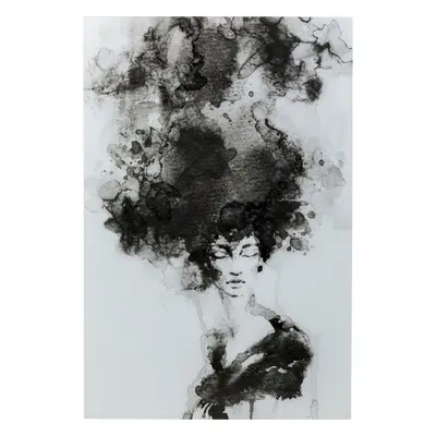 KARE Design Skleněný obraz Smokey Hair 100x150cm