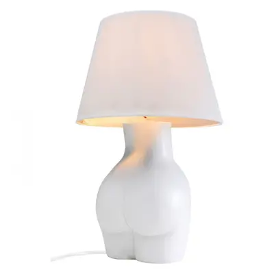 KARE Design Stolní lampa Donna bílá 48cm