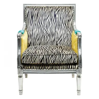 KARE Design Křeslo Regency Zebra