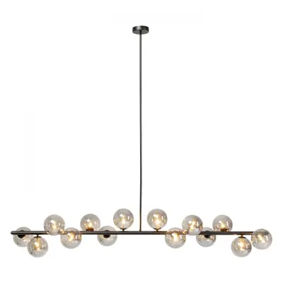 KARE Design Stropní světlo Scala Balls - černé 150cm