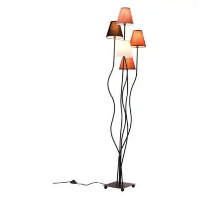 KARE Design Stojací lampa Flexible Mocca Cinque