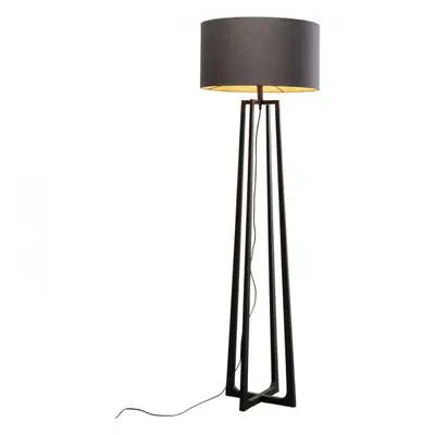 KARE Design Stojací lampa Timon černá, 160cm