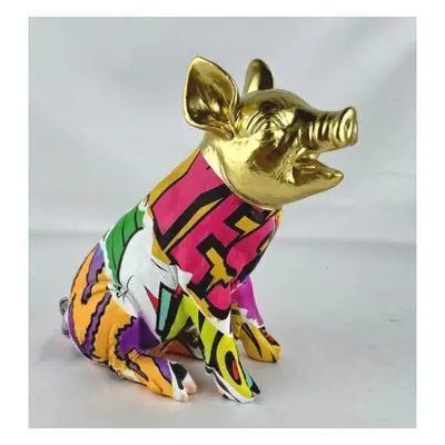 KARE Design Soška Graffiti Pig 20cm