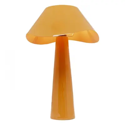 KARE Design Stolní lampa Cloudy Round - oranžová, 49cm