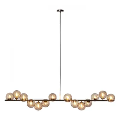 KARE Design Stropní světlo Scala Balls - černé 150cm