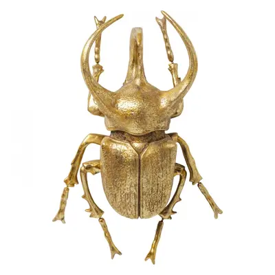 KARE Design Nástěnná dekorace Atlas Beetle - zlatá