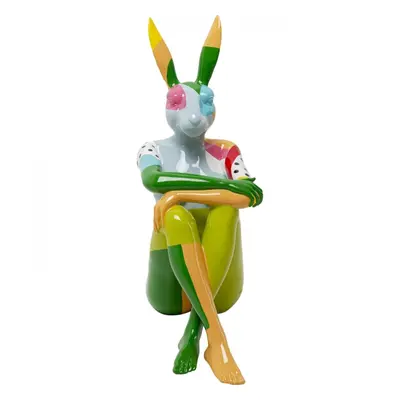 KARE Design Soška Gangster Rabbit - barevný, 80cm