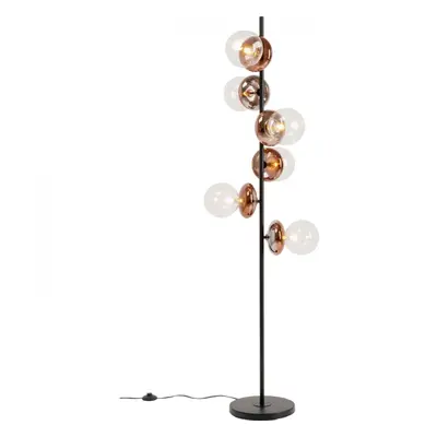 KARE Design Stojací lampa Double Bubble - měděný, 165cm