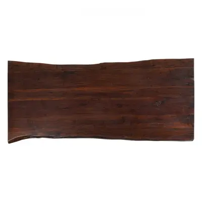 KARE Design Stolová deska Tavola Walnut Baumkante 160x80cm