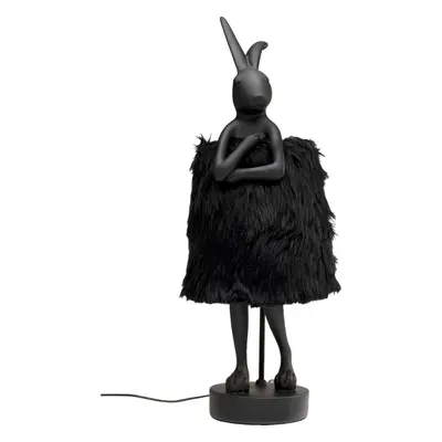 KARE Design Stolní lampa Animal Rabbit - černá/zlatá, 68cm