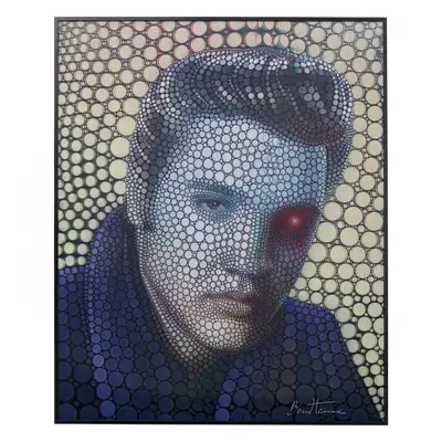 KARE Design Zarámovaný obraz Elvis Presley Rock and Roll Star (3D efekt) 70x57cm