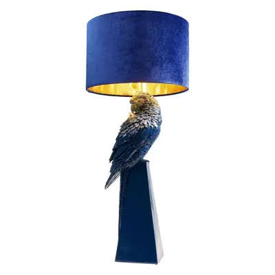 KARE Design Stolní lampa Parrot - modrá