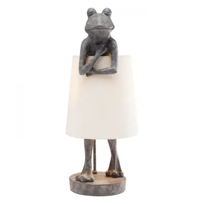 KARE Design Stolní lampa Animal Frog Grey