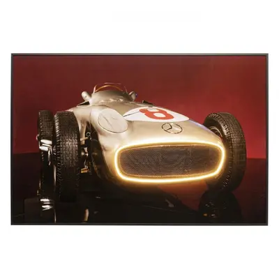 KARE Design Obraz Racing Car LED 80x120cm