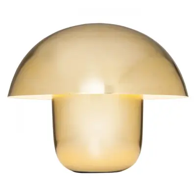 KARE Design Stolní lampa Mushroom - mosaz