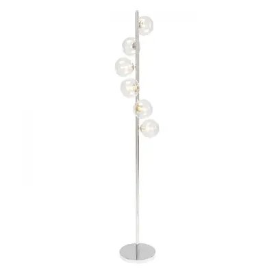 KARE Design Stojací lampa Scal Balls - chrom, 160cm