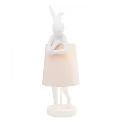 KARE Design Stolní lampa Animal Rabbit White